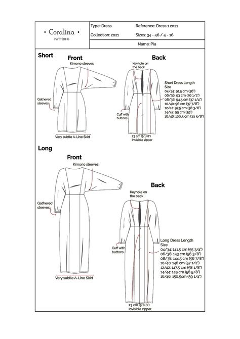 Kimono Sleeve Dress, Beautiful Kimonos, Kimono Sleeves, Sewing Pattern Sizes, Kimono Sleeve, Sleeves Pattern, Pdf Sewing Patterns, Make And Sell, Digital Pattern