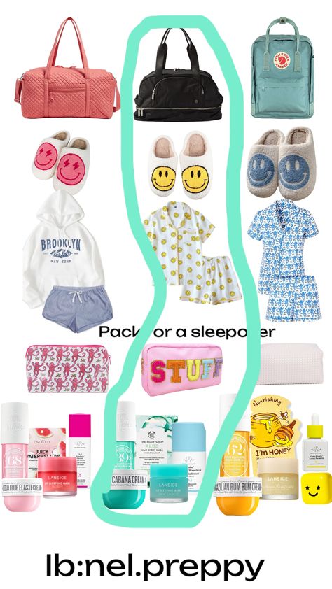 #preppy #sleepover #fyp #viral #makemefamous Sleepover Preppy, Preppy Packing, Sleepover Packing List, Preppy Sleepover, Teen Sleepover Ideas, Sleepover Essentials, Fun Sleepover Games, Teen Sleepover, Shuffles Preppy