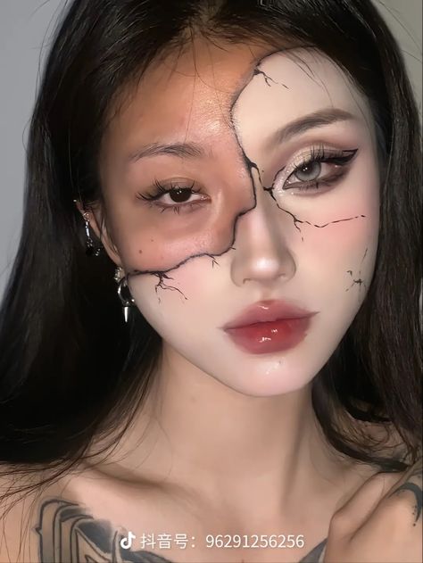 Makeup Cantik, Makeup Korea, Mekap Mata, Drag Make-up, Cool Makeup Looks, Doll Makeup, Asian Eye Makeup, Crazy Makeup, Creative Makeup Looks