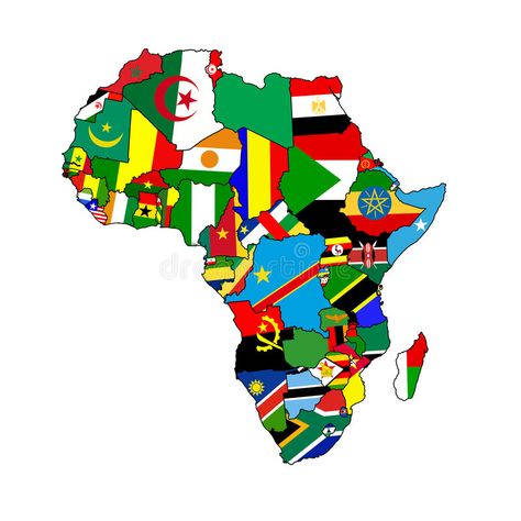 Continent of Africa. The continent of Africa made up from country shaped flags o , #AFFILIATE, #continent, #country, #Continent, #Africa, #african #ad All Country Flags, Africa Continent, Book Displays, Graffiti Words, African Continent, Africa Art, Book Display, Soul Food, Wordpress Theme