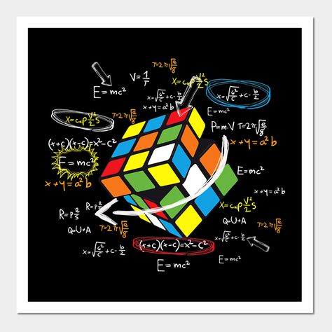 Mathematics Design Math Art, Poster Making About Mathematics, Math Poster Making, Math Design Art, Rubix Cube Art, Cube Math, Maths Poster, Rubiks Cube Patterns, Cubes Math