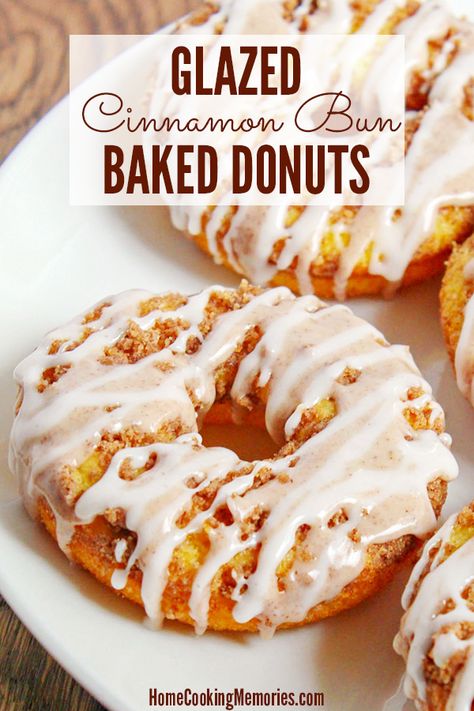 Baked Donuts Recipe, Baked Donut, Homemade Donuts Recipe, Baked Doughnuts, Special Breakfast, Baked Donut Recipes, Baking Buns, Donuts Recipe, Fun Baking