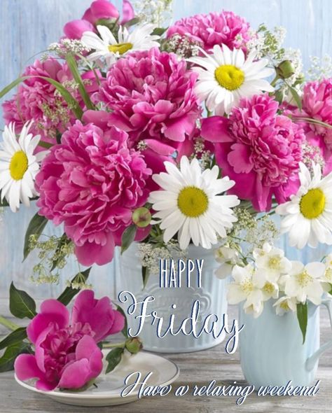 Good Morning Friday Flowers, Happy Friday Pictures, Friday Flowers, Happy Good Morning Images, Friday Wishes, Good Morning Happy Friday, Good Morning Friday, Friday Blessings, Good Morning Flowers Pictures