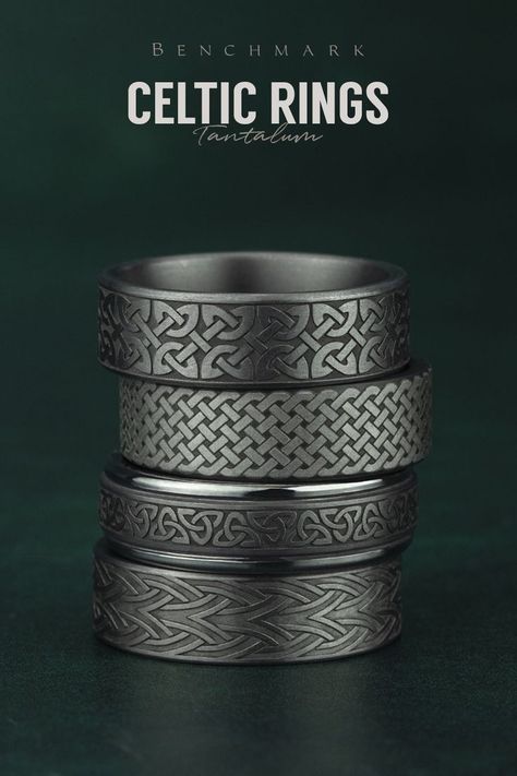 Mens Celtic Wedding Bands, Celtic Knot Wedding, Perfect Wedding Ring, Mens Ring Designs, Celtic Wedding Bands, Leather Work Bag, Wedding Bands For Him, Celtic Knot Ring, Celtic Wedding Rings