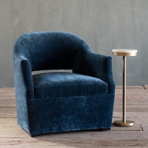 Make a statement with our Tosh Navy Armchair in custom navy velvet.🌀 #eventrentals #rentals #bluechair #chairrentals #specialtyeventrentals #aestheticrentals #corporaterentals #furniturerentals Navy Armchair, Navy Velvet, Blue Chair, Event Rentals, July 10, Event Rental, Wedding Event, Wedding Events, Velvet