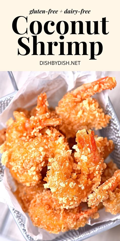 Gluten Free Coconut Shrimp, Coconut Shrimp Recipe, Baked Coconut Shrimp, Coconut Shrimp Recipes, Homemade Almond Milk, Egg Free Recipes, Dairy Free Eggs, Shrimp Recipe, Coconut Shrimp