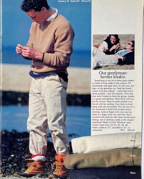 80s Boys Fashion, J Crew Catalog, Uniqlo Style, 80s Fashion Men, Women Living Well, Vintage Guide, Hiking Fits, Ivy League Style, Ivy Style