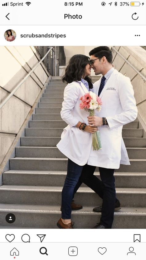 Doctors Couple Goals, Med Doctor, Nursing Wallpaper, Bride Sneakers, Doctor Coat, Medical School Life, Nurse Aesthetic, Medical Student Motivation, Med School Motivation