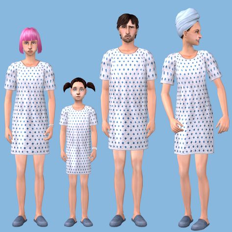 Outfit Categories, Hospital Gowns, Sims Stories, Ts2 Cc, Tumblr Sims 4, Hospital Gown, Sims 4 Update, Public Service, Sims 2