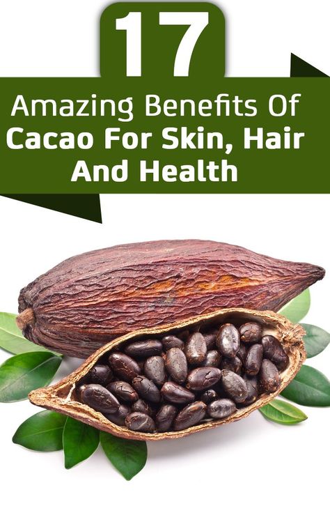 Cocoa Benefits, Benefits Of Cacao, Cacao Powder Benefits, Cacao Tree, Cacao Benefits, Benefits Of Organic Food, Natural Beauty Treatments, Organic Garden, Skin Hair