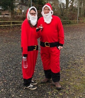 Santa Spotters, Leisure Centre, Charity Fund, Red Suit, Sweat It Out, Cumbria, Canada Goose Jackets, This Year, Winter Jackets