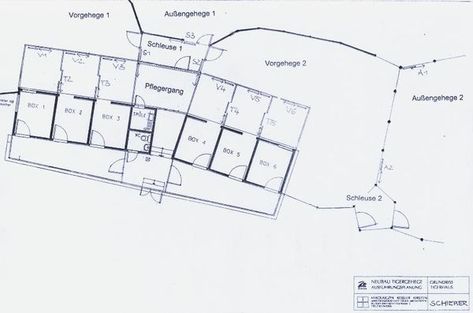 ZooLex Image - Tiger house Zoo Blueprints, Zoo Buildings, Tiger Zoo, Henry Doorly Zoo Map, Zoo Design, Jaguar Zoo Exhibit, Floor Plan, Floor Plans, How To Plan