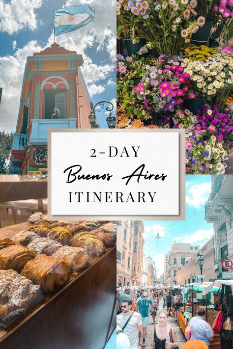 2-Days in Buenos Aires Buenos Aires Itinerary, Things To Do In Buenos Aires, Argentina Itinerary, Argentina Trip, Cheap Countries To Travel, Buenos Aires Travel, Viking Cruise, South America Travel Destinations, 3 Days Trip