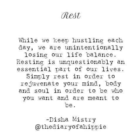 Resting is a very crucial part of our lives. Give yourself permission to rest in order to rediscover yourself 💖😇 Permission To Rest, Rediscover Yourself, Give Yourself Permission, Follow My Instagram, Instagram Page, Life Balance, Follow Me On Instagram, Our Life, Self Care