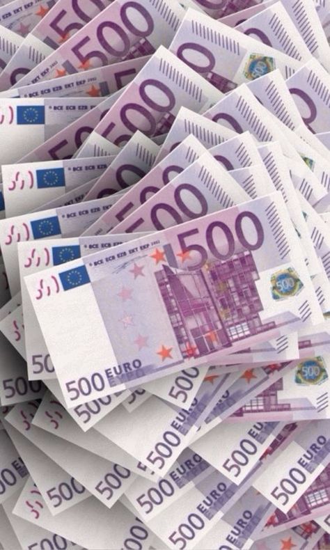 Euro Wallpaper Money, Euros Money Cash, 500 Euro Money, Accomplishing Goals, 500 Euro, Money Vision Board, Magic Wallet, Money Notes, Notes Online