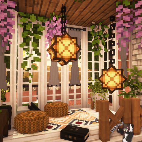 Hobbit Hole Interior, Minecraft Homes, Cozy Sitting Area, Hobbit Hole, Minecraft Inspo, The Staircase, Minecraft Builds, Minecraft Mods, Cottagecore Aesthetic