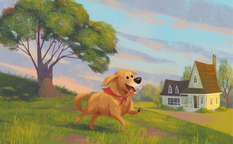 DURGS DURGS DURGS! on Behance Illustration Art Kids, Animal Illustration Art, Dog Sketch, My Character, Childrens Books Illustrations, Children Book, Watercolor Dog, Animated Drawings, Dog Illustration