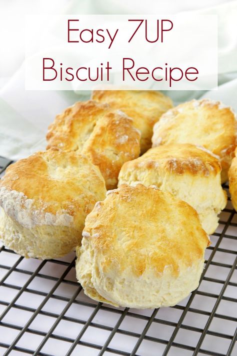 7up Biscuits Recipe, Soda Biscuit Recipe, 7 Up Biscuits Recipe, 7up Biscuits, Best Biscuit Recipe, Best Biscuits, Love Recipe, Baked Apple Dessert, Easy Biscuit Recipe