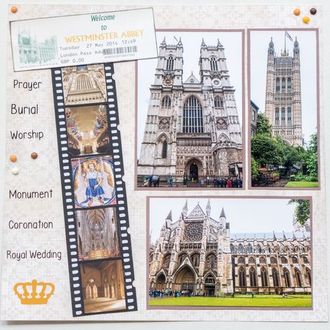 Westminster Cathedral London Scrapbook Layout Spain Scrapbook Layouts, England Scrapbook Layouts, Germany Scrapbook Layouts, London Scrapbook Layouts, London Scrapbook Ideas, England Scrapbook, Ireland Scrapbook, Italy Scrapbook, London Scrapbook