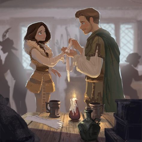 Regina and Robin Robin And Regina, Once Up A Time, Outlaw Queen, Throne Of Glass, High Fantasy, Story Inspiration, Book Inspiration, Custom Illustration, Once Upon A Time