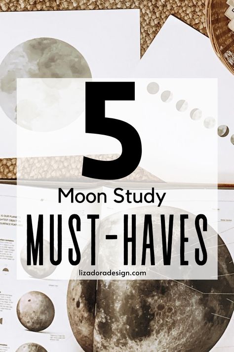 Fun additions to your moon phases unit study! Moon Unit Study, Harry Potter Unit Study, Moon Unit, Earth Science Lessons, Unit Studies Homeschool, First Grade Lessons, Moon Book, Nature School, First Grade Activities