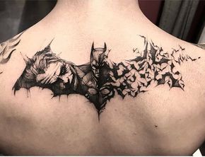 Any Batman fans? Follow us @tattoozoan s for more Tag someone who loves tattoos 🙌 #tattooflash #tattoo #tattoos #inked #tattooedgirls… Batman Tattoo Sleeve, Batman Joker Tattoo, Batman Symbol Tattoos, Dc Tattoo, Joker Tattoo Design, Molecule Tattoo, Catrina Tattoo, Comic Tattoo, Batman Tattoo