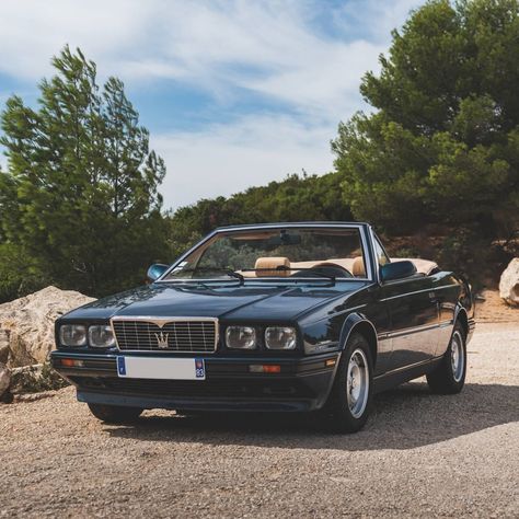 Maserati Biturbo Spyder, Vintage Maserati, Maserati Spyder, Maserati Biturbo, Auto Retro, Italian Beauty, Car Guys, Classic Italian, Vintage Sports