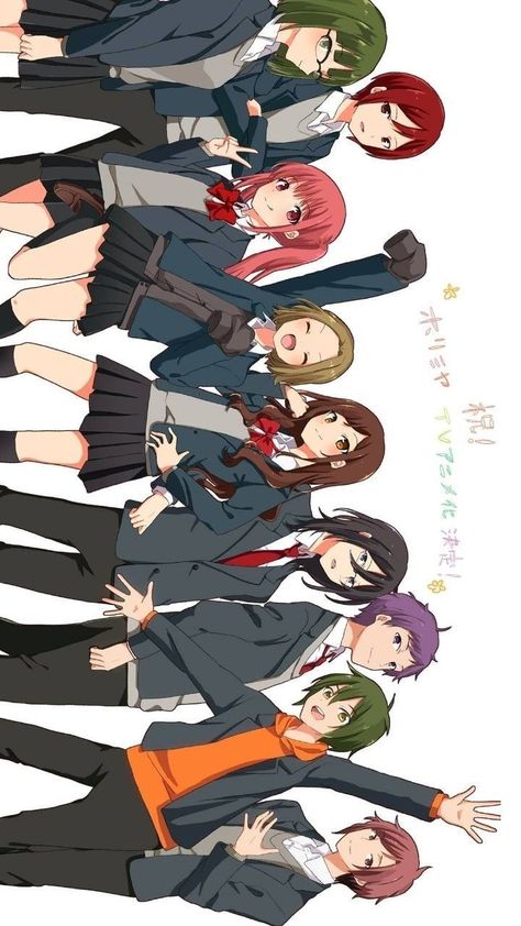 Horimiya Miyamura Manga, Horimiya And Miyamura, Horimiya Art, Horimiya Characters, Horimiya Wallpaper, Horimiya Hori, Horimiya Miyamura, Horimiya Anime, Anime Horimiya