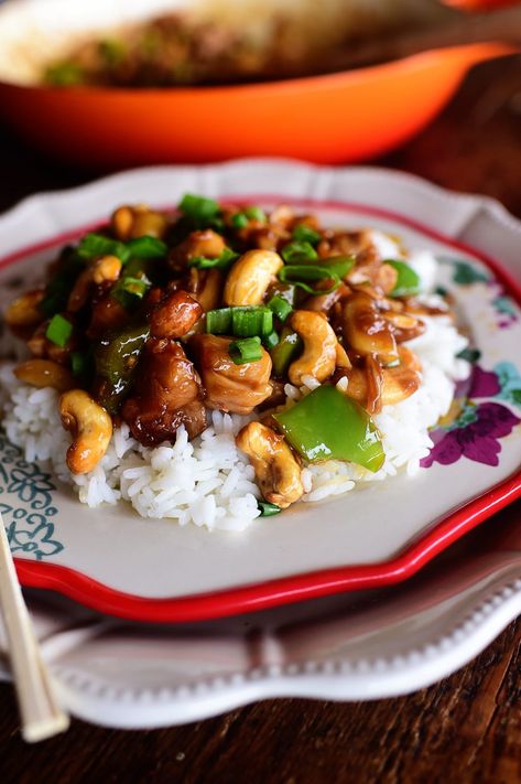 DSC_3964 Cashew Chicken Recipe, Cashew Chicken, Pioneer Woman Recipes, Carb Foods, Ree Drummond, Sem Lactose, Asian Dishes, Pioneer Woman, Burn Fat