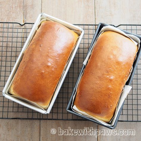 Yudane Bread Recipe, Yudane Method, Yeast Desserts, Soft White Bread Recipe, Shokupan Bread, Soft White Bread, Soft Bread, White Bread Recipe, Bread Soft