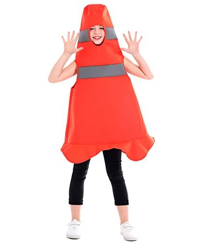 Construction Cone Costume, Cone Halloween Costume, Traffic Cone Costume, Cone Costume, Halloween Costume For Kids, Pretend Play Costumes, Baby Costumes Girl, Construction Trucks, Traffic Cone