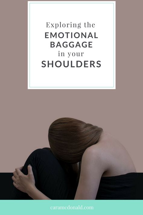 Somatic Exercises Shoulders, Somatic Release Exercises, Somatic Release, Shoulder Knots, Emotional Baggage, Parts Of The Body, Physical Pain, Mind Body Connection, The Emotions