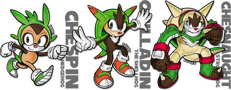 CROSSOVERS: Chespin Evolution Line by raiphen Sonic Adventure Art, Sonic Pokemon, Sonic Crossover, Fennekin Evolution, Cartoon Friends, Pokemon Crossover, Pokemon Adventures Manga, Funny Stickman, Pokemon Starters