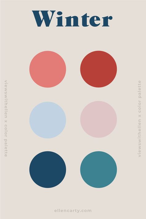 Style Tips And Tricks, Winter Poster, Christmas Color Palette, Retro Color Palette, Winter Color Palette, Color Palette Challenge, Winter Inspired, Pastel Colour Palette, Brand Color Palette