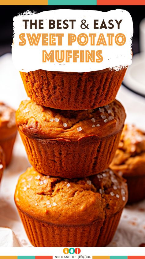 Start your day with a heartwarming embrace of Sweet Potato Muffins. Made with love and sweet potatoes, they're a cozy breakfast delight. Get the recipe now and brighten up your mornings! Sweet Potato Muffins Recipes, Sweet Potato Muffin, Sweet Potato Muffin Recipe, Potato Muffins, Sweet Potato Muffins, Cozy Breakfast, Creative Snacks, Potato Puree, Pumpkin Bread Recipe