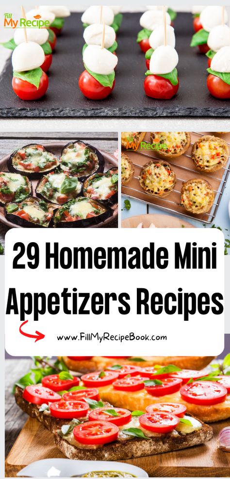 29 Homemade Mini Appetizers Recipes. Easy make ahead bite size and snack ideas for parties, Thanksgiving and Christmas starters. Mini Appetizers Thanksgiving, Mini Rye Bread Appetizers, Christmas Bitesize Appetizers, Mini Savory Appetizers, Mini Foods For Party, Thanksgiving Snacks Appetizers, Grilled Cheese Bites, Mini Food Appetizers, Thanksgiving Appetizers Healthy