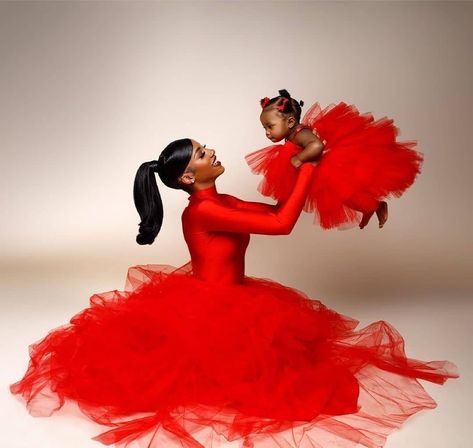 Mommy Daughter Photography, Mommy Daughter Photoshoot, Mommy Daughter Pictures, Red Tulle Dress, Mommy Daughter Photos, Mother Daughter Photoshoot, Mommy And Me Photo Shoot, Mommy Daughter Outfits, Mother Daughter Dresses Matching