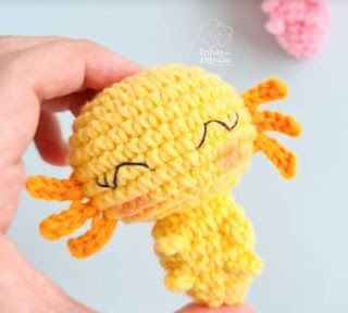 PATRONES AMIGURUMI GRATIS: PATRON GRATIS AXOLOTL AMIGURUMI 60532 Amigurumi Axolotl, Amigurumi, Internet