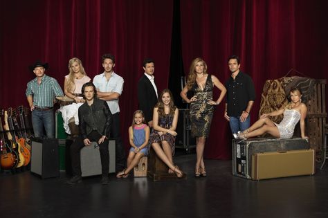 Cast of "Nashville" (ABC/Bob D’Amico) Nashville Cast, Eric Close, Nashville Fall, Chris Carmack, Nashville Tv Show, Lennon Stella, Ryan Phillippe, Connie Britton, Jackson Avery