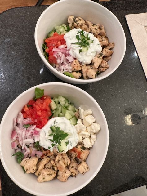 healthy food, greek bowls, photo inspo, meal ideas, aesthetic, healthy aesthetic Mediterranean Diet Aesthetic, Meal Ideas Aesthetic, Superhuman Diet, Medditeranean Food, Meditterean Diet, Greek Bowls, Medditeranean Diet, Greek Diet, Healthy Aesthetic