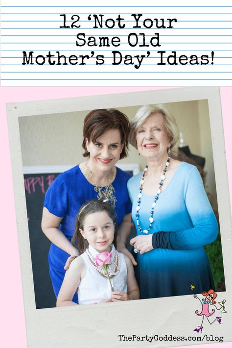 12 Unique Gift Ideas For Mother's Day, A Birthday, Or Any Day! | The Party Goddess! #giftideas #mothersday #mom Elegant Charm Necklaces For Mother's Day Party, Mother’s Day School Event Ideas, Mother’s Day Ballon Set Up, Mother’s Day Cocktail Party, Mother’s Day Friends Brunch, Outing Ideas, Event Planning Tips, Ways To Be Happier, Party Food And Drinks