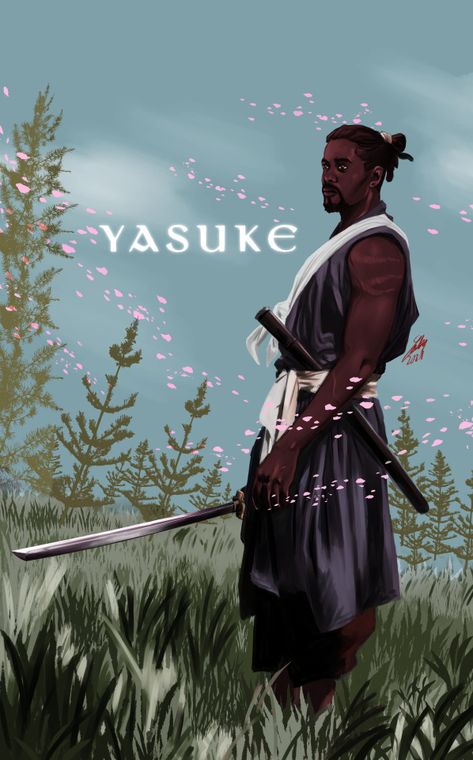 Black Samurai, Black Anime Guy, Action Anime, Samurai Anime, Afro Samurai, Black Cartoon Characters, Samurai Art, Black Characters, Black Anime Characters