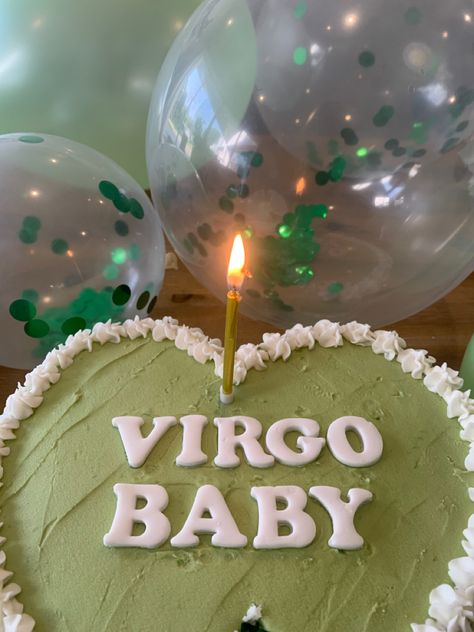 #virgoseason #birthdaycakeideas #birthdayaesthetic #sagegreenaesthetic About Virgo, 19th Birthday Cakes, Virgo Birthday, Funny Birthday Cakes, 18th Birthday Cake, Creative Birthday Cakes, 23rd Birthday, Simple Birthday Cake, Free Tarot