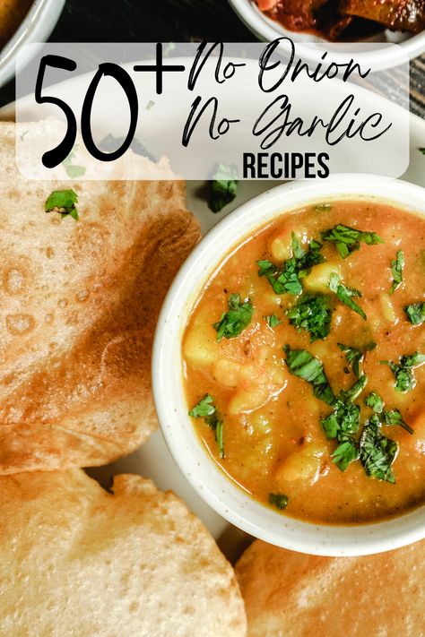 Here is a collection of 50+ delicious and easy to make No Onion No Garlic Indian recipes to make while fasting / vrat on festivals, or for any other diet or lifestyle reasons. These are all vegetarian Indian recipes. No Onion No Garlic Recipes Vegetarian, No Garlic No Onion Recipes, No Onion No Garlic Recipes Indian, No Onion No Garlic Recipes, No Garlic Recipes, Vegetarian Indian Recipes, Roasted Okra, Carrots And Green Beans, Raw Banana