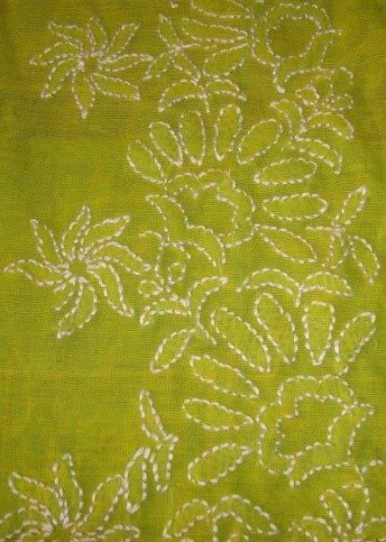 Chicken Kari Design Patterns, Tunic Embroidery, Shadow Embroidery, Kantha Design, Chikan Embroidery, Chicken Kari, Embroidery Dupatta, Chikankari Embroidery, Chikankari Suits