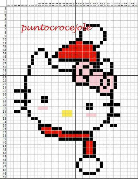 Lioness Tattoo Design, Perler Bead Mario, Rhinestone Designs Templates, Holiday Cross Stitch Patterns, Hello Kitty Crochet, Cross Stitch Freebies, Pixel Drawing, Holiday Cross Stitch, Pix Art