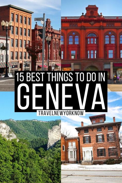 15 Best Things to do in Geneva, NY with Secret Local Tips! Ny Travel Guide, Things To Do In Geneva, Geneva New York, York Things To Do, Geneva Ny, Finger Lakes Ny, Seneca Lake, New York Vacation, Ny Trip