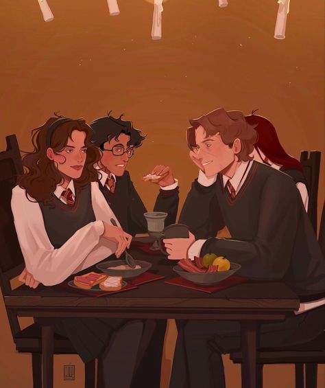 The Debt Of Time, Mia Potter, Harry Potter Illustration, Harry Potter Artwork, Hogwarts Aesthetic, Harry Potter Headcannons, Harry Potter 2, Harry Potter Fanfiction, All The Young Dudes