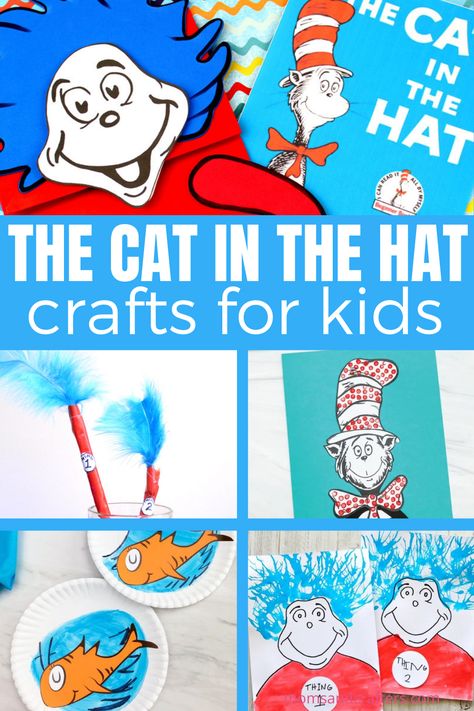 Dr Seuss Crafts For Kids, Seuss Snacks, Dr. Suess, Dr. Seuss Crafts, Dr Seuss Printables, Dr Seuss Preschool, Dr Seuss Activities, Dr Seuss Crafts, Dr Seuss Birthday Party