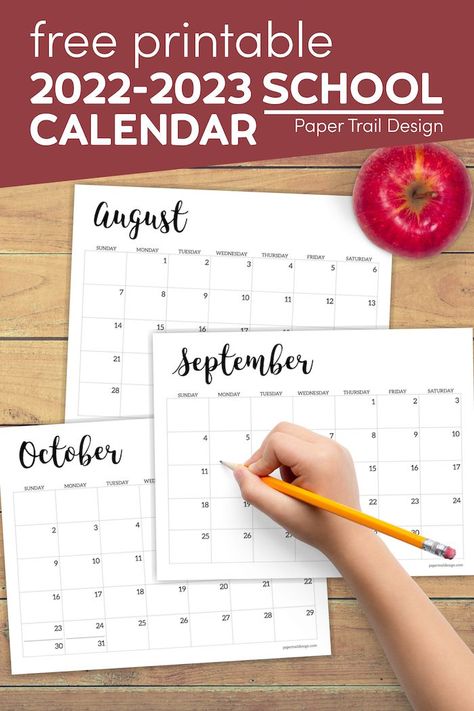 2022-2023 school calendar printable pages is a great resource for both teachers and students to use in the classroom for free this school year. Calendar 2022-2023, Printable Monthly Calendar 2023 Free, Free Calendar Template 2023, Free Monthly Calendar 2023, Free Calender Printables 2023, Calenders Printable Free 2023, Calender Template 2023, Year Planner 2023 Free Printable, Calender 2023 Free Printable